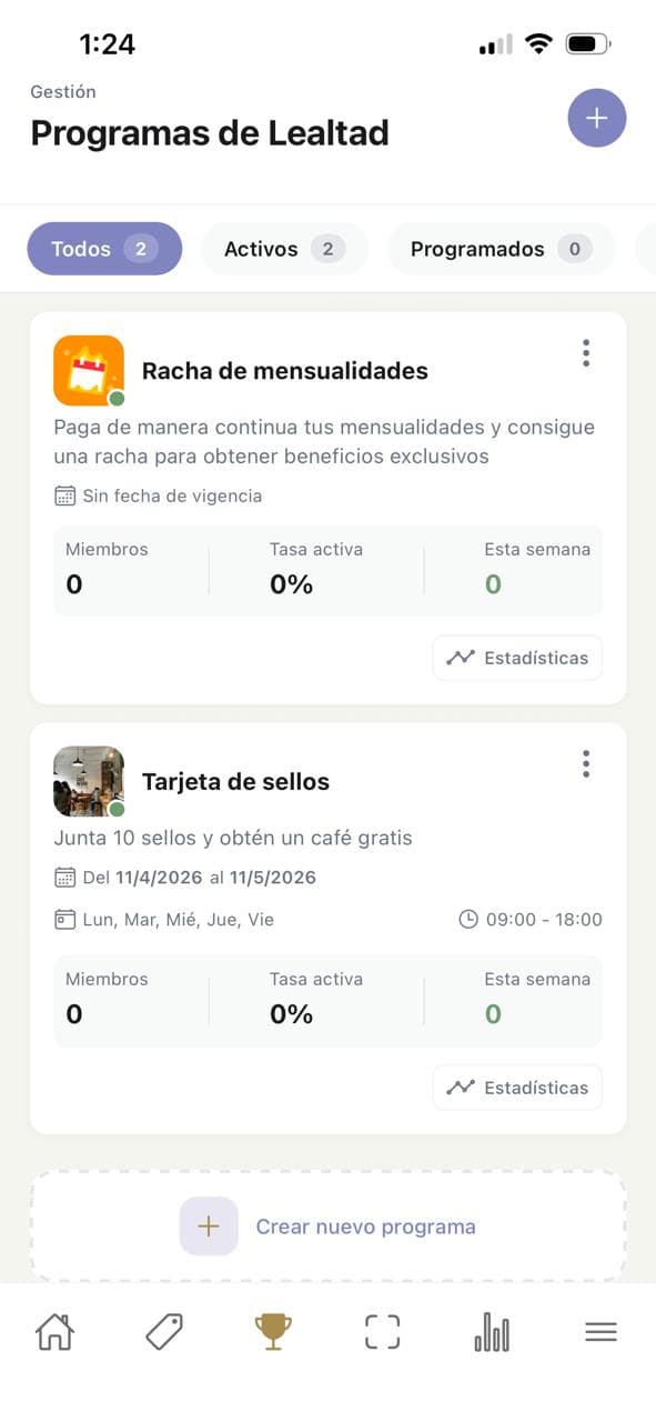 Programas de lealtad