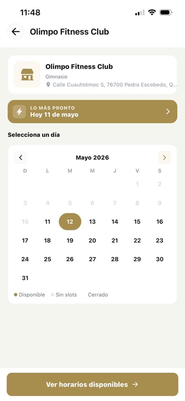 Calendario de citas